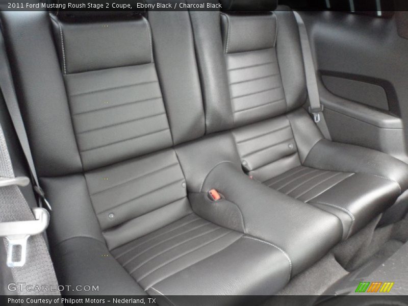 Rear Seat of 2011 Mustang Roush Stage 2 Coupe