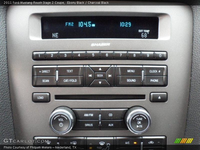 Audio System of 2011 Mustang Roush Stage 2 Coupe