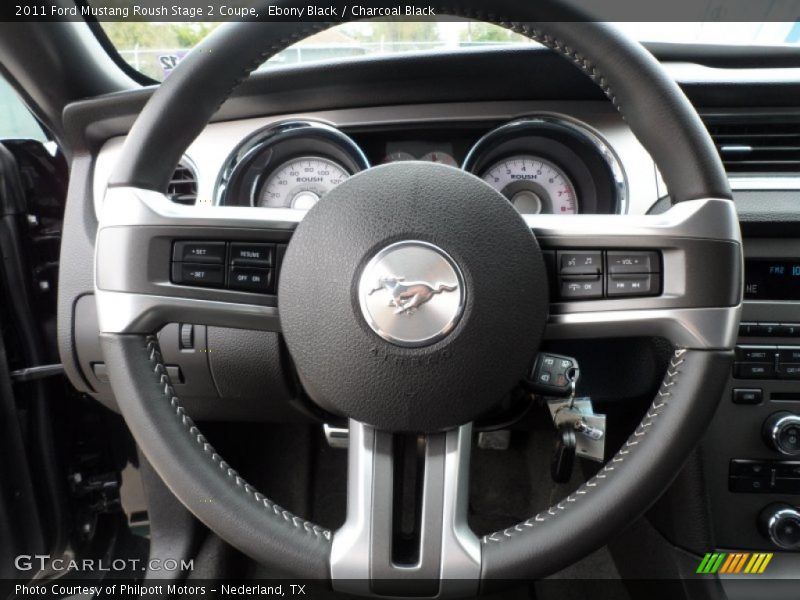  2011 Mustang Roush Stage 2 Coupe Steering Wheel