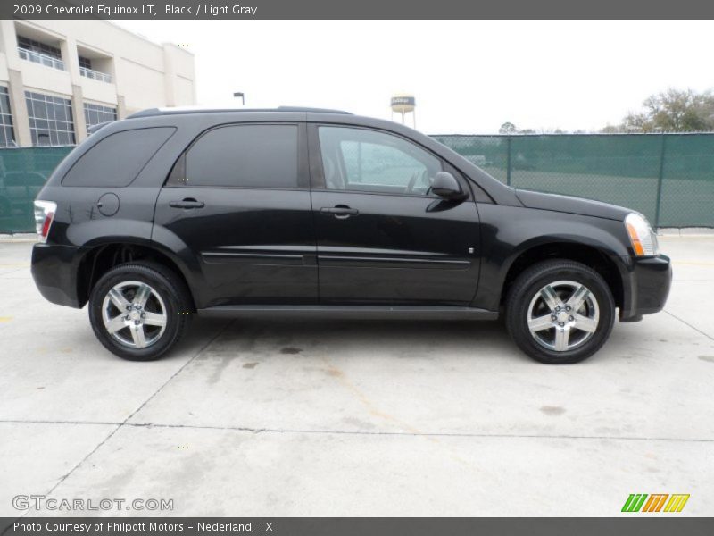 Black / Light Gray 2009 Chevrolet Equinox LT