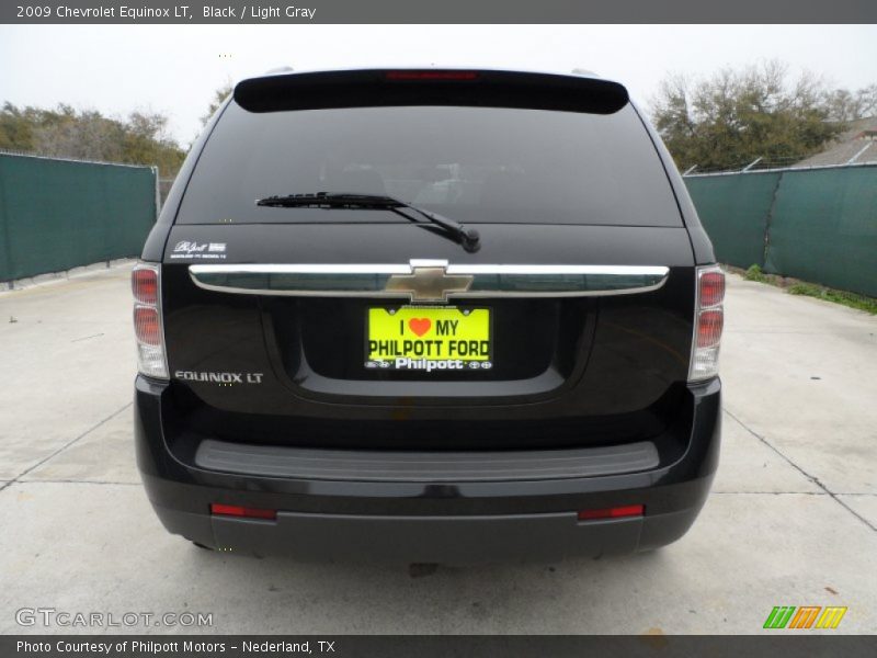 Black / Light Gray 2009 Chevrolet Equinox LT