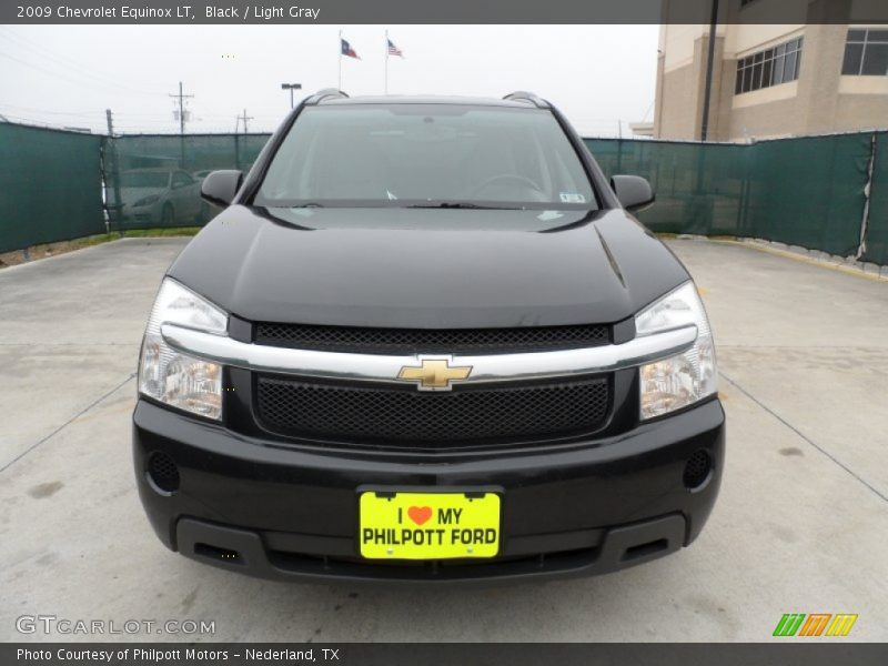 Black / Light Gray 2009 Chevrolet Equinox LT