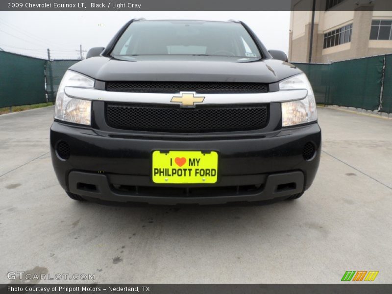 Black / Light Gray 2009 Chevrolet Equinox LT