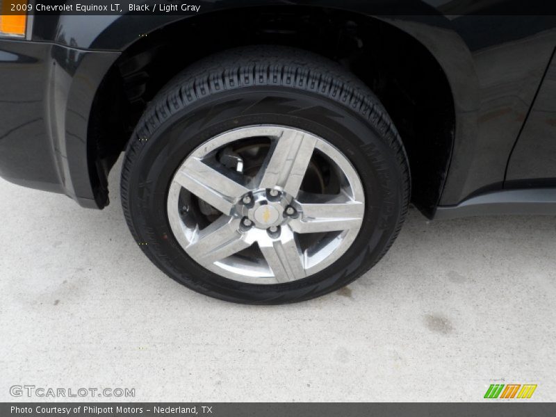 Black / Light Gray 2009 Chevrolet Equinox LT