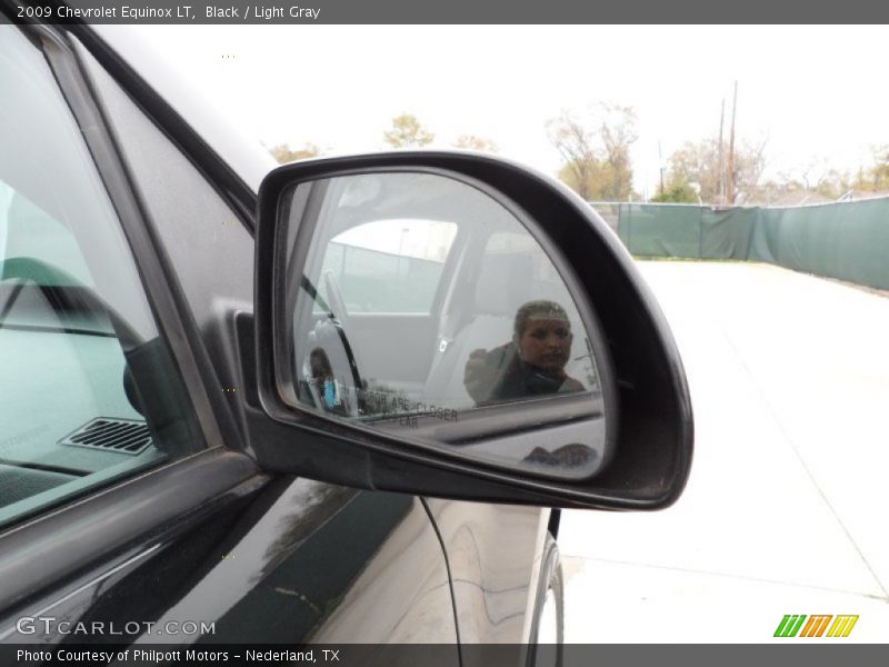 Black / Light Gray 2009 Chevrolet Equinox LT