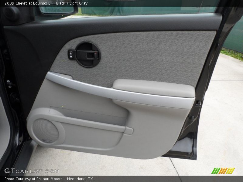 Black / Light Gray 2009 Chevrolet Equinox LT