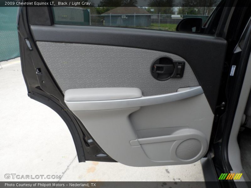 Black / Light Gray 2009 Chevrolet Equinox LT