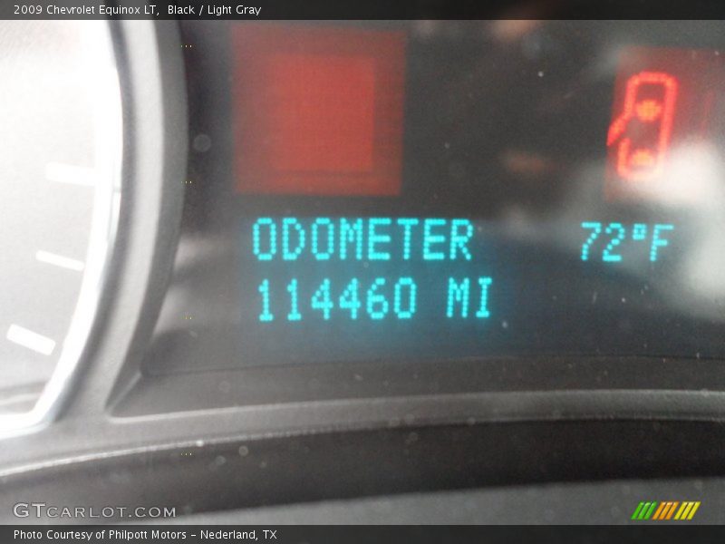 Black / Light Gray 2009 Chevrolet Equinox LT
