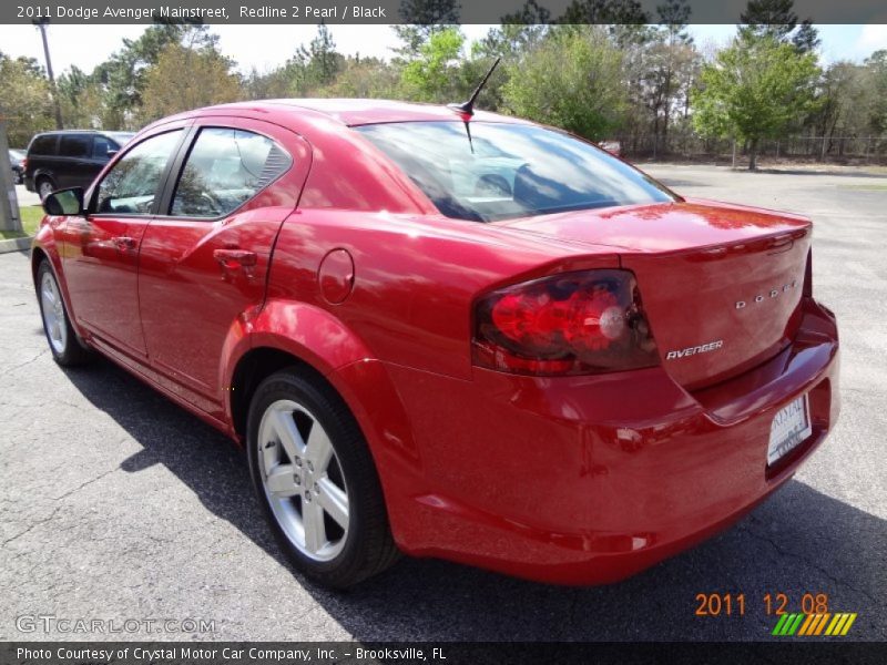Redline 2 Pearl / Black 2011 Dodge Avenger Mainstreet