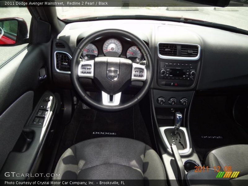 Redline 2 Pearl / Black 2011 Dodge Avenger Mainstreet