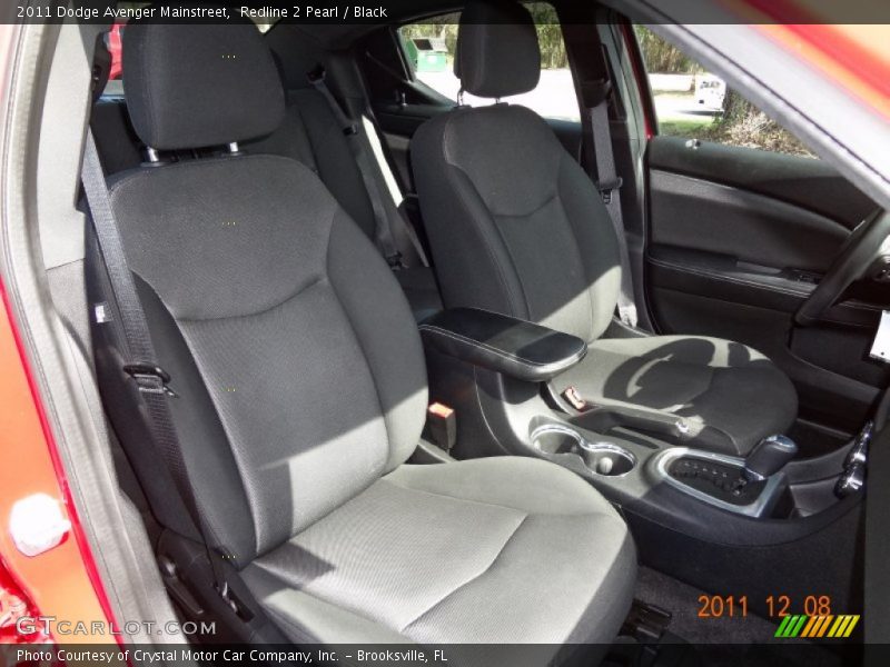 Redline 2 Pearl / Black 2011 Dodge Avenger Mainstreet