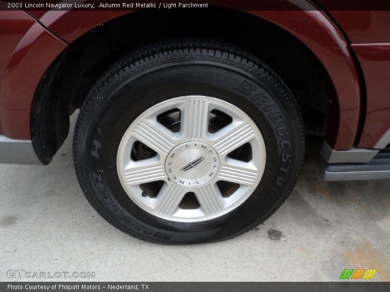 Autumn Red Metallic / Light Parchment 2003 Lincoln Navigator Luxury