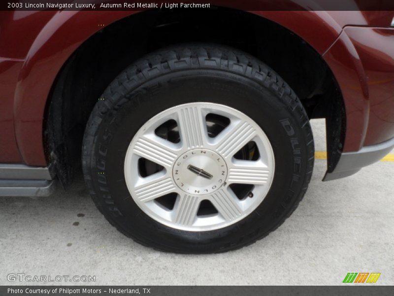Autumn Red Metallic / Light Parchment 2003 Lincoln Navigator Luxury