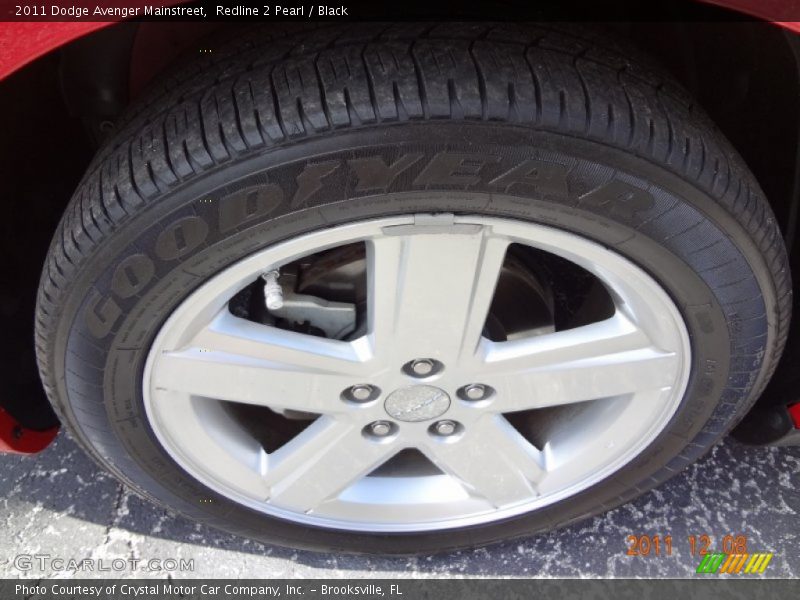 Redline 2 Pearl / Black 2011 Dodge Avenger Mainstreet