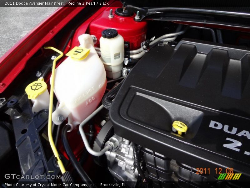 Redline 2 Pearl / Black 2011 Dodge Avenger Mainstreet