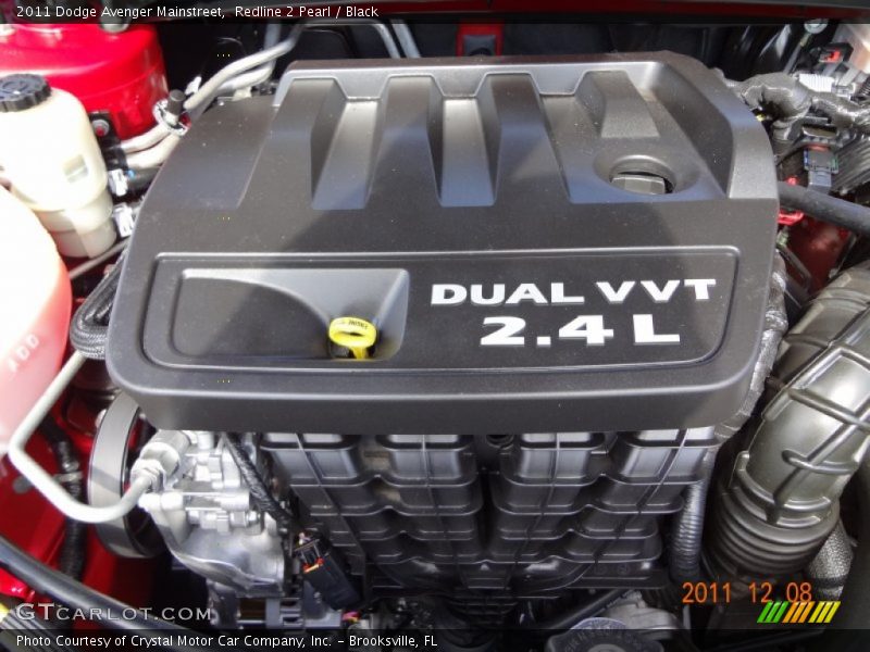 Redline 2 Pearl / Black 2011 Dodge Avenger Mainstreet