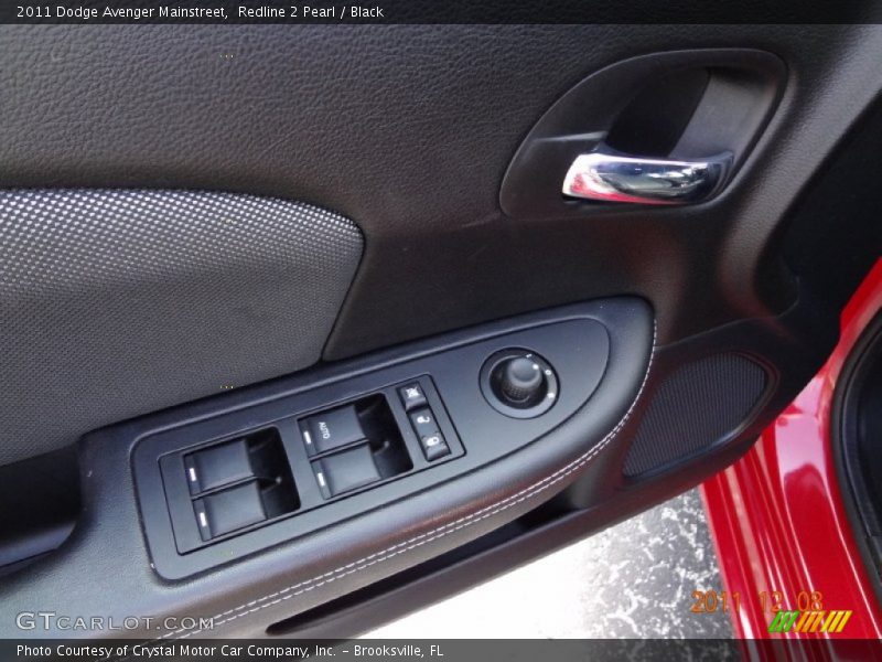 Redline 2 Pearl / Black 2011 Dodge Avenger Mainstreet