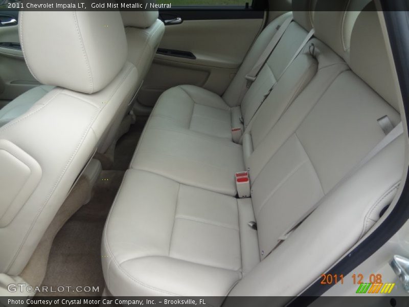 Gold Mist Metallic / Neutral 2011 Chevrolet Impala LT