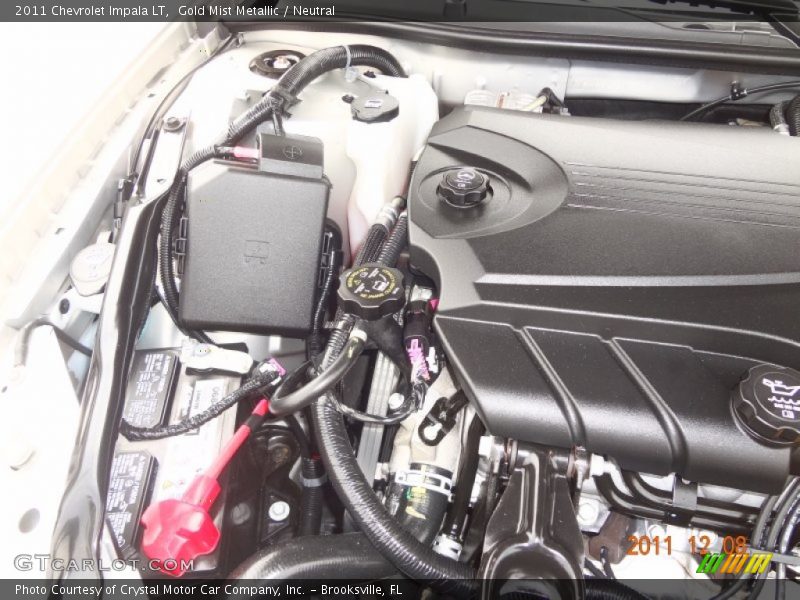 Gold Mist Metallic / Neutral 2011 Chevrolet Impala LT