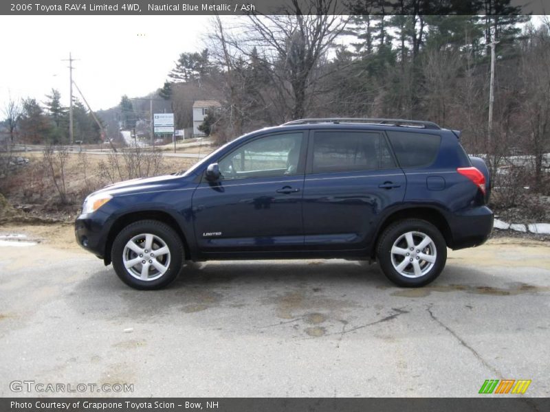 Nautical Blue Metallic / Ash 2006 Toyota RAV4 Limited 4WD