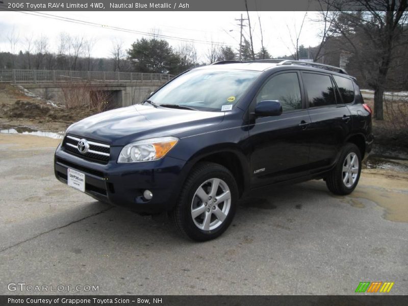 Nautical Blue Metallic / Ash 2006 Toyota RAV4 Limited 4WD