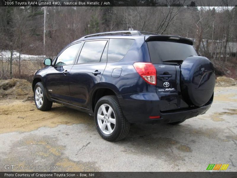 Nautical Blue Metallic / Ash 2006 Toyota RAV4 Limited 4WD