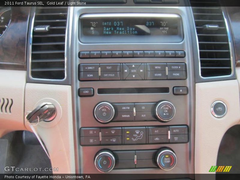 Gold Leaf / Light Stone 2011 Ford Taurus SEL