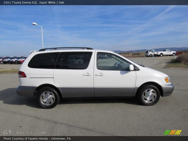 2001 Sienna XLE Super White