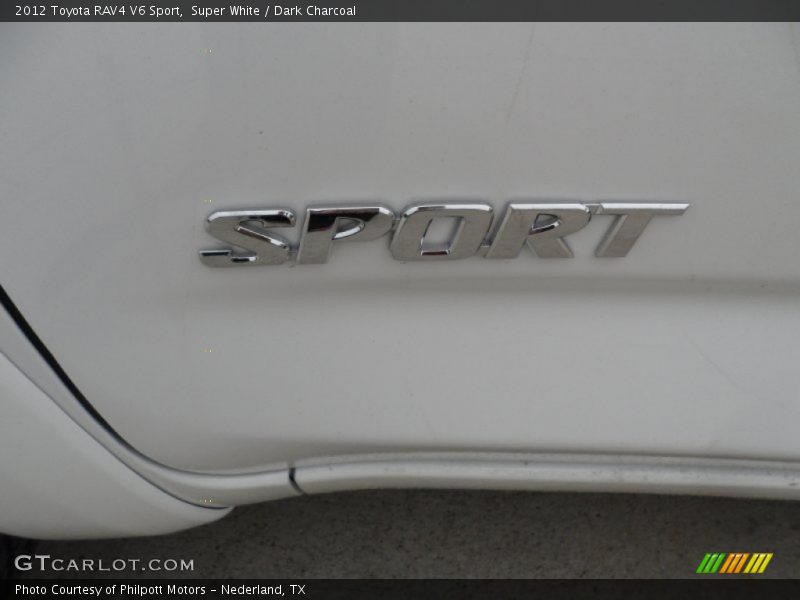  2012 RAV4 V6 Sport Logo