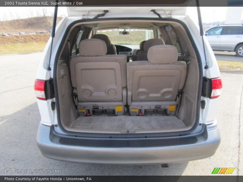 2001 Sienna XLE Trunk