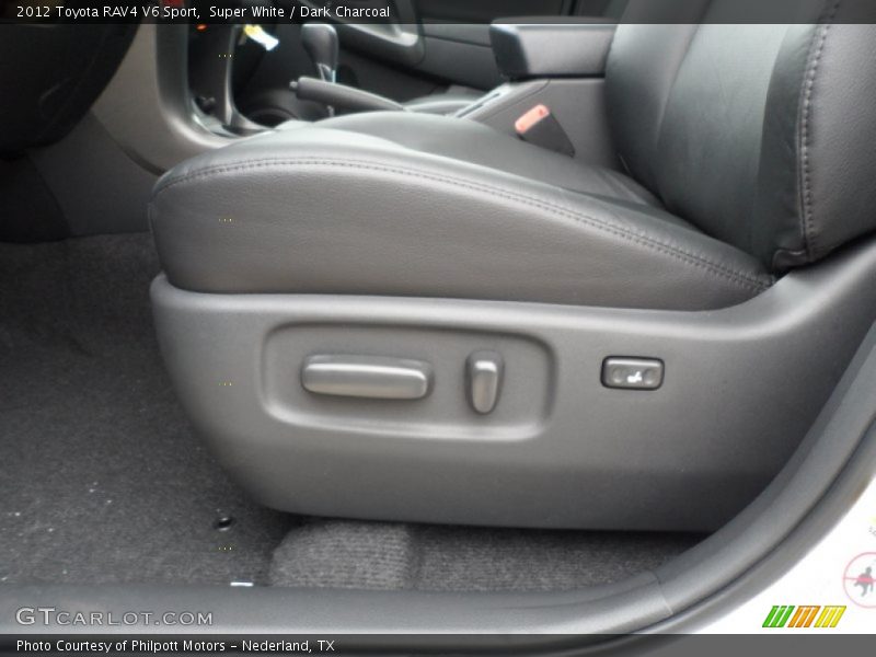 Front Seat of 2012 RAV4 V6 Sport