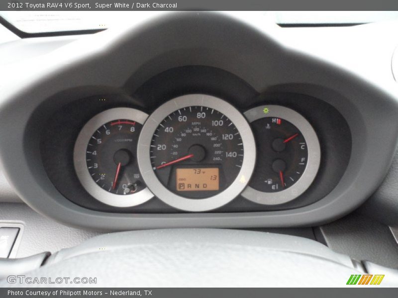  2012 RAV4 V6 Sport V6 Sport Gauges