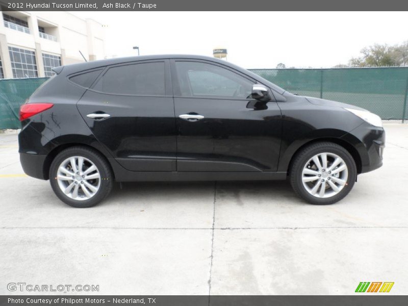 Ash Black / Taupe 2012 Hyundai Tucson Limited