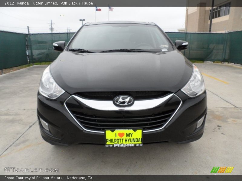 Ash Black / Taupe 2012 Hyundai Tucson Limited
