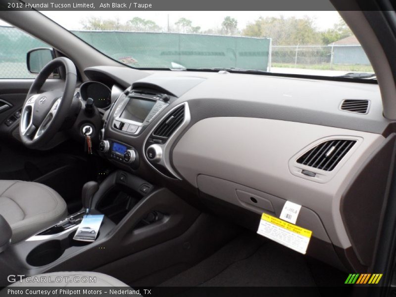 Ash Black / Taupe 2012 Hyundai Tucson Limited