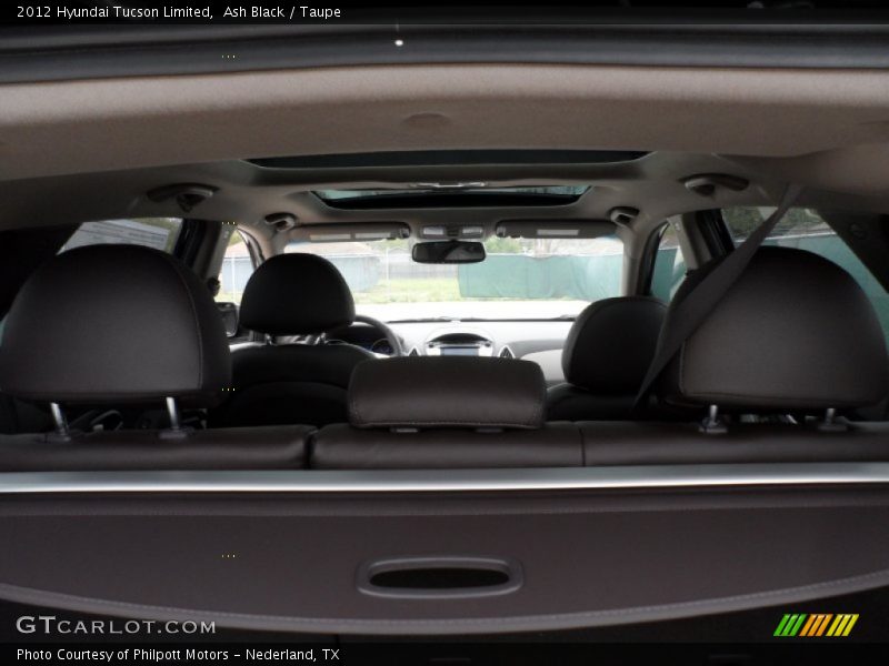 Ash Black / Taupe 2012 Hyundai Tucson Limited
