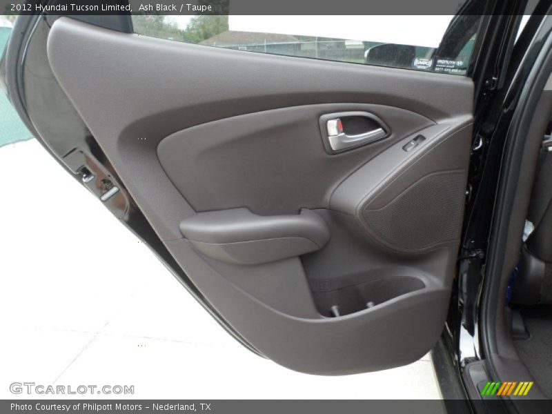 Ash Black / Taupe 2012 Hyundai Tucson Limited