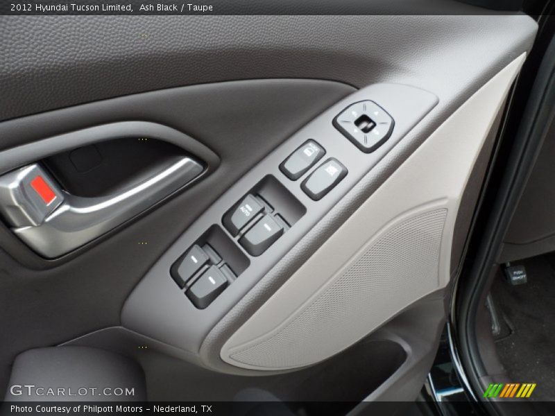 Ash Black / Taupe 2012 Hyundai Tucson Limited