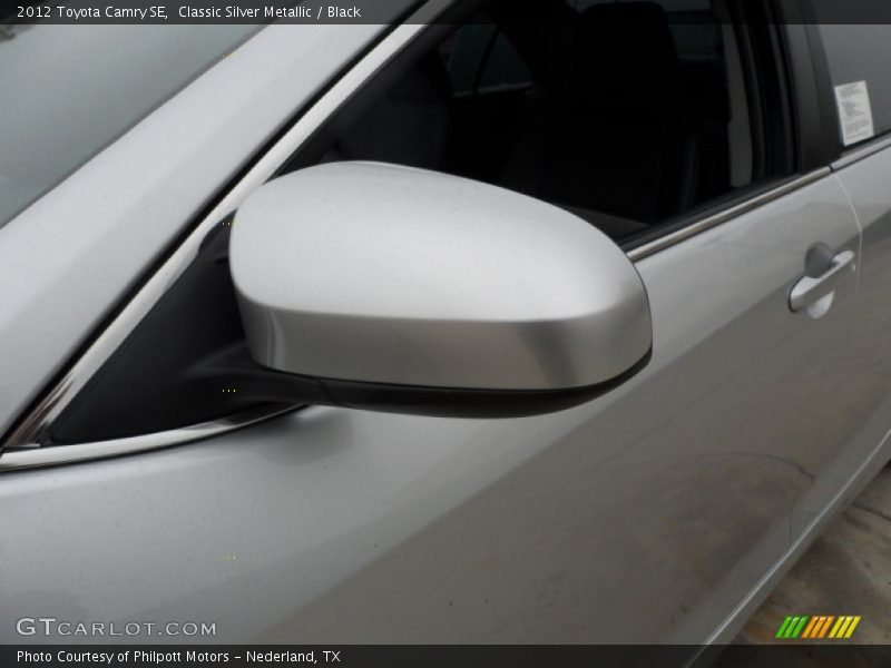 Classic Silver Metallic / Black 2012 Toyota Camry SE
