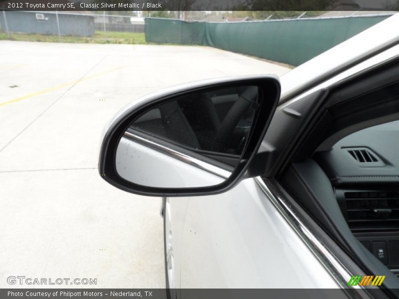 Classic Silver Metallic / Black 2012 Toyota Camry SE