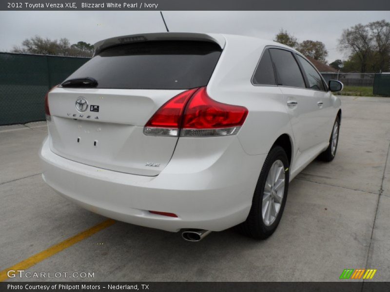 Blizzard White Pearl / Ivory 2012 Toyota Venza XLE