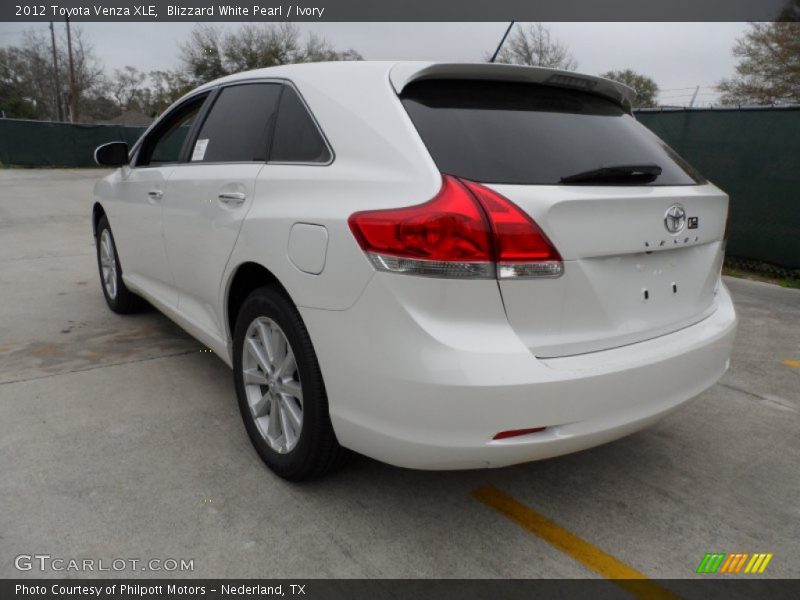 Blizzard White Pearl / Ivory 2012 Toyota Venza XLE