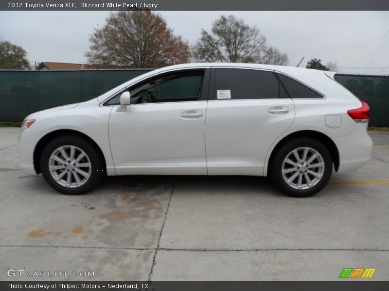  2012 Venza XLE Blizzard White Pearl