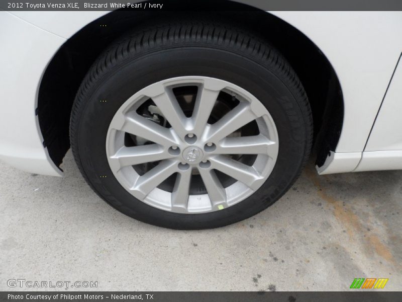  2012 Venza XLE Wheel
