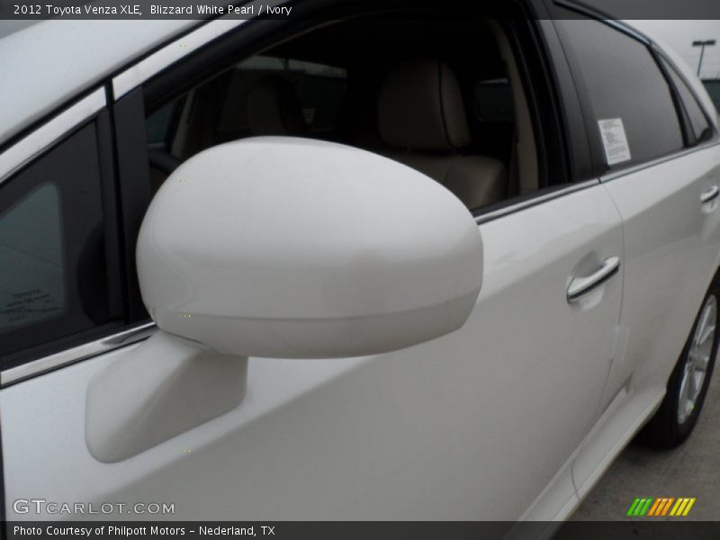 Blizzard White Pearl / Ivory 2012 Toyota Venza XLE