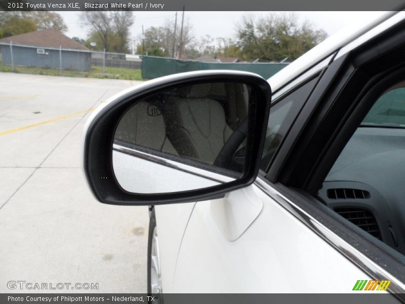 Blizzard White Pearl / Ivory 2012 Toyota Venza XLE
