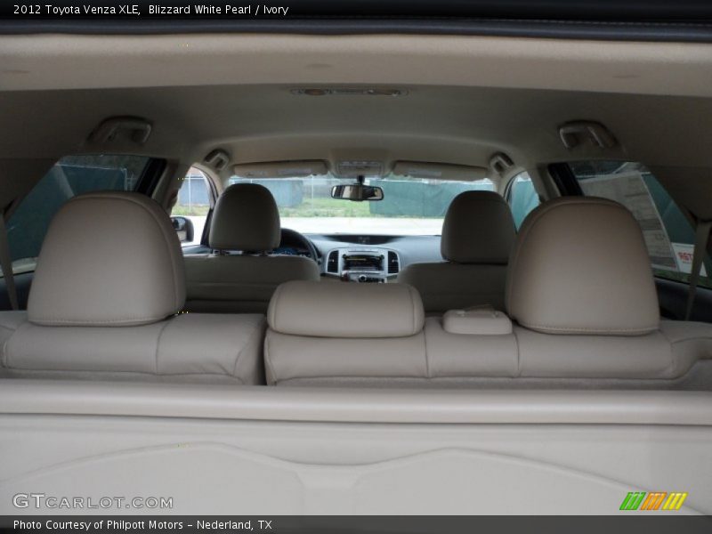 Blizzard White Pearl / Ivory 2012 Toyota Venza XLE