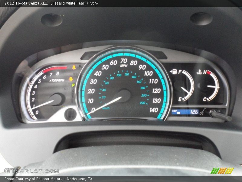 Blizzard White Pearl / Ivory 2012 Toyota Venza XLE