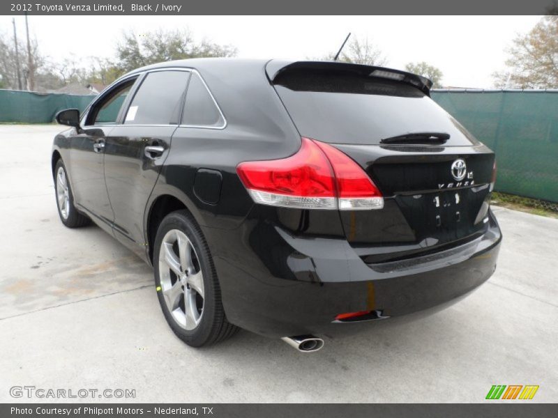 Black / Ivory 2012 Toyota Venza Limited