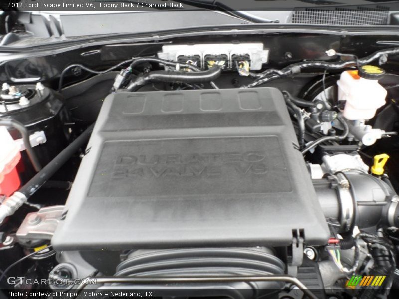 Ebony Black / Charcoal Black 2012 Ford Escape Limited V6